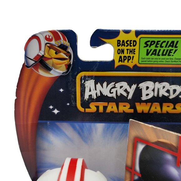 2/$15 Angry Birds Star Wars Power Battlers Toy Luke Skywalker Bird Pull Back NEW - Picture 7 of 9
